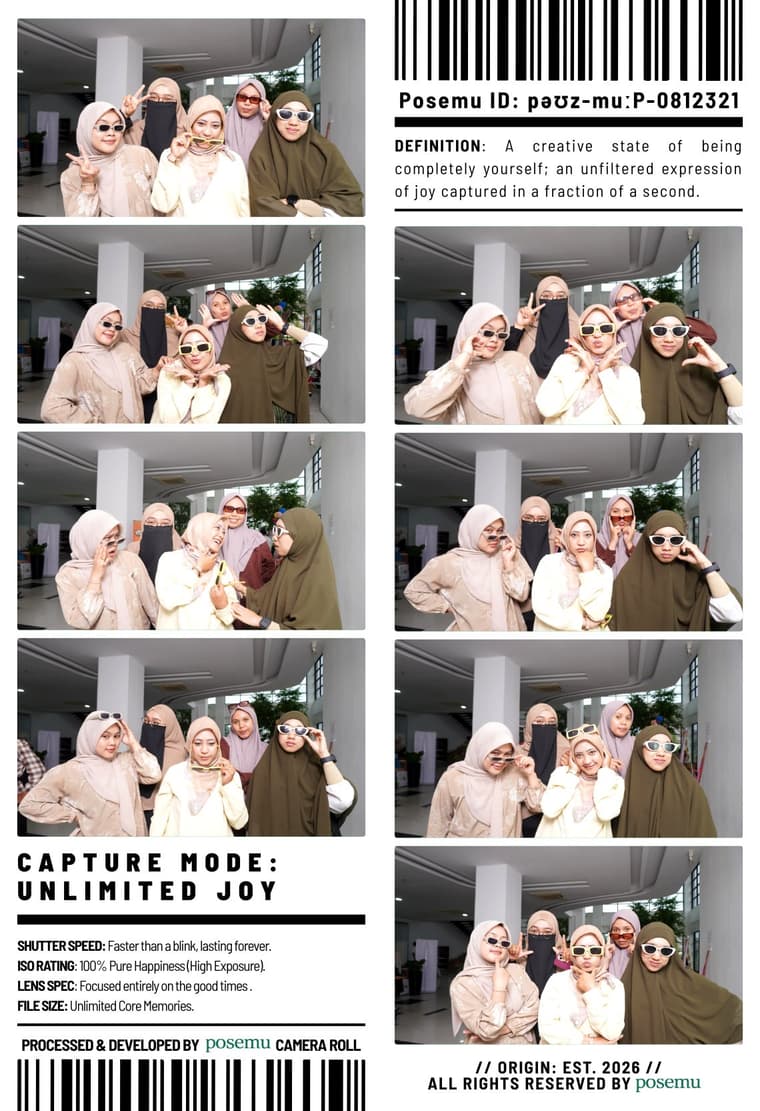 Event photo strip