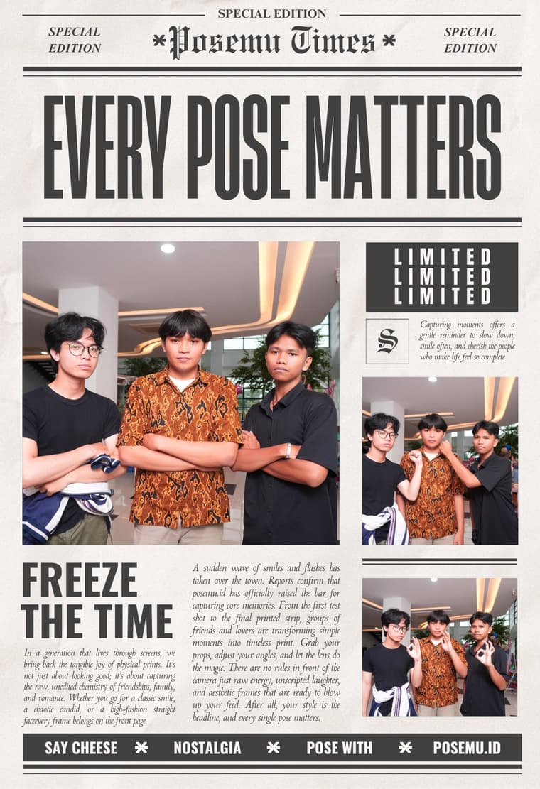 Event photo strip